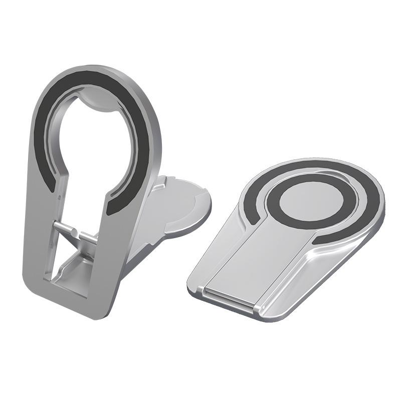 Magnetic Ring Buckle, Mobile Phone Holder, Magnetic Ring Back Sticker, Double-sided Magnetic Adsorption, Suitable for Apple 16pm.