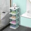 Space-Saving Dustproof Folding Shoe Rack for Narrow Entryways, Offices, or Dorms