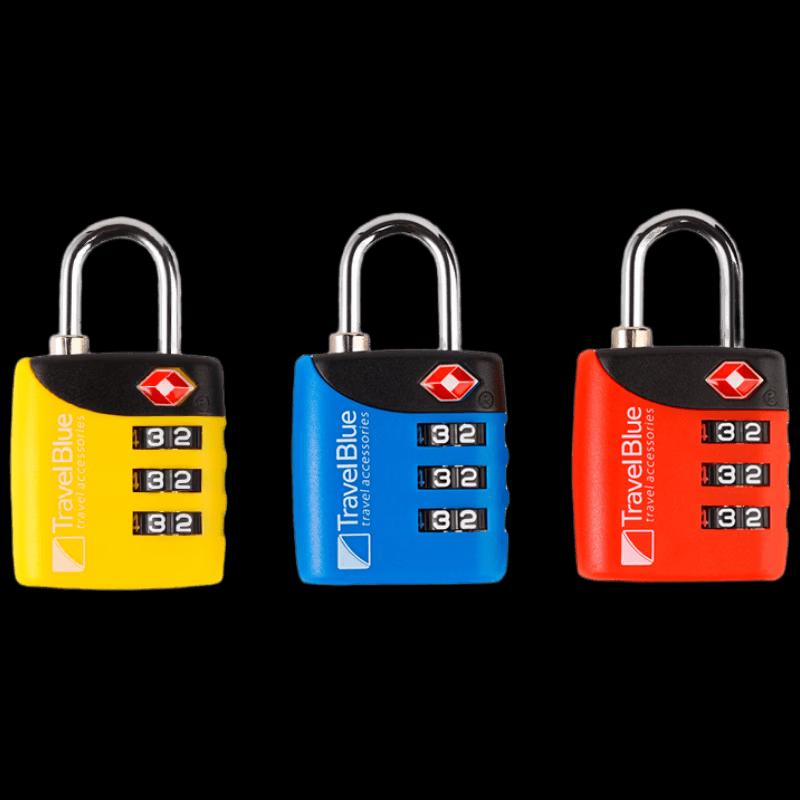 TRAVEL BLUE TSA Combination Luggage Lock