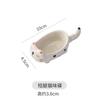 Japanese-Style Ceramic Taste Plate Creative Household Cute Cat Multi-Functional Seasoning Plate Chopstick Bracket Snack Dipping Plate