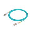 Low-Smoke Halogen-Free 10G Dual-Core LC-LC Fiber Optic Patch Cord-Pigtail