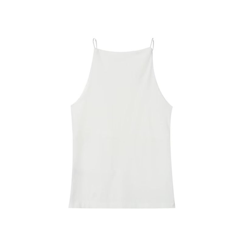 Zbzr Spring New Women clothes Western Style Fashion Sling Vest Top Base Sleeveless T-shirt 2335009