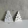 New Pemegang Lilin Sisipan Pokok Krismas Acuan Silikon Pemegang Lilin Tealight Pokok Bintang Acuan Plaster Acuan Hiasan Hiasan
