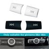 BARU7 Hot Spoilers WingsCar Center Console CD Panel Multimedia Volume Knob Trim Cover Sticker Fit For Mercedes Benz A B C E GLA CIA ML