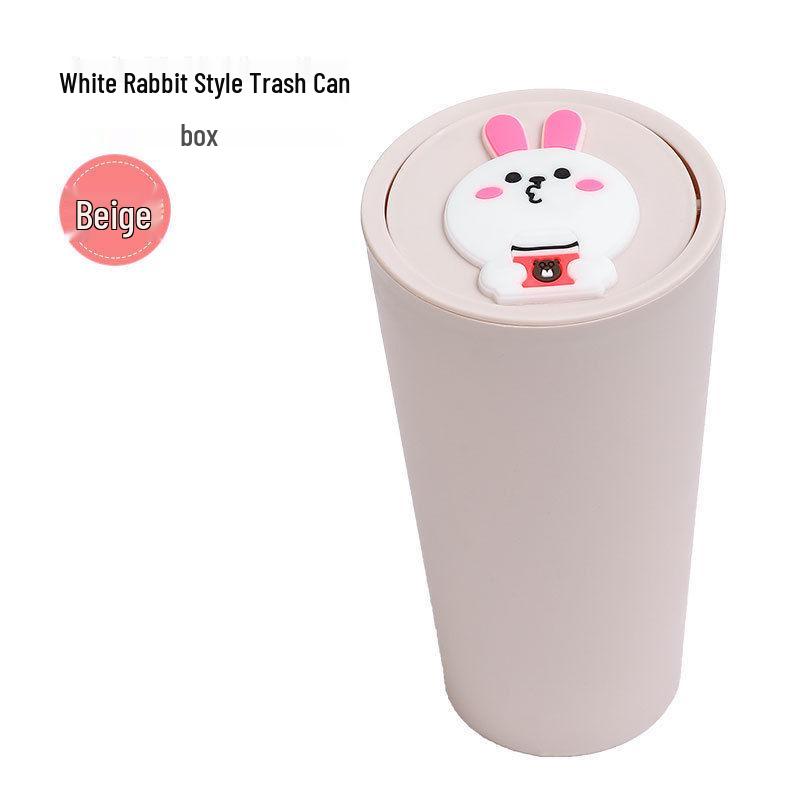 Mini Car Trash Can & Cup Holder – Cute & Creative Interior Storage