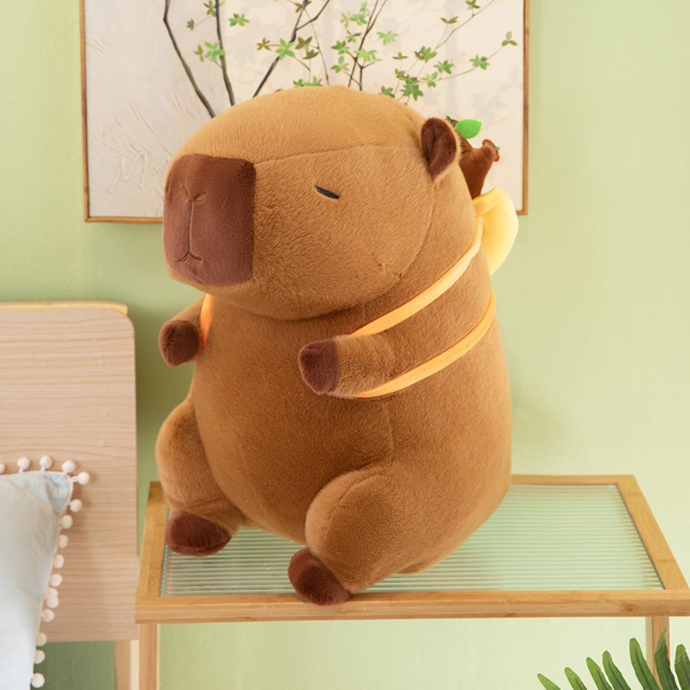 Myk Capybara Plysj Dukke Utstoppet Capybara Doll Simulering Capybara Toy Barnas dag
