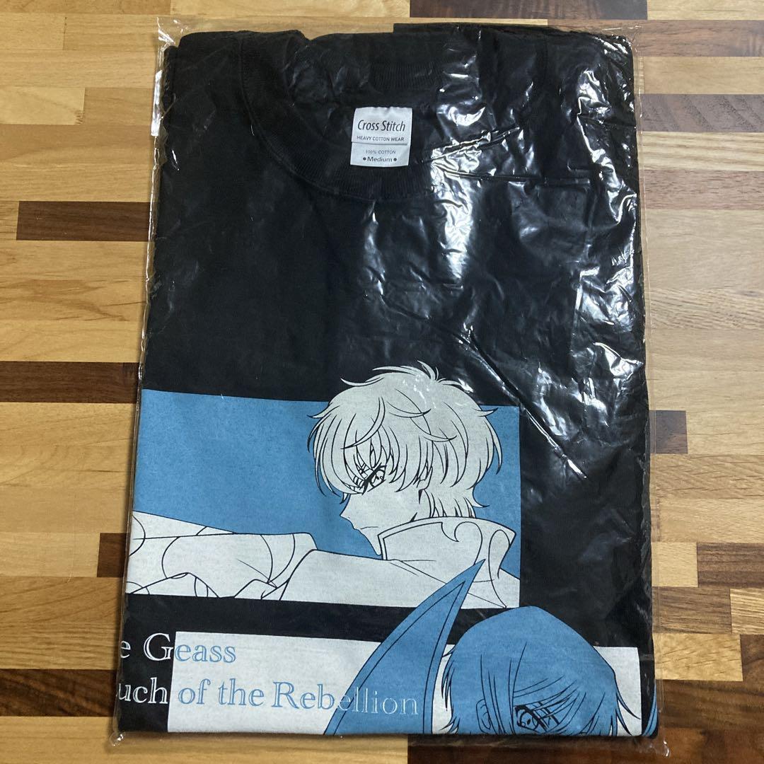 

[USED] Code Geass T-shirt, Medium, Big Silhouette T-shirt, Black