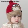 Cold Proof Children Hat Cute Cartoon Warm Knitted Hat New Ear Protection Hat  Children