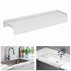 Sink Edges Protector Expandable Silicone Splashproof Mat Multipurpose Countertop Guard For Kitchen Bathtub Sinks