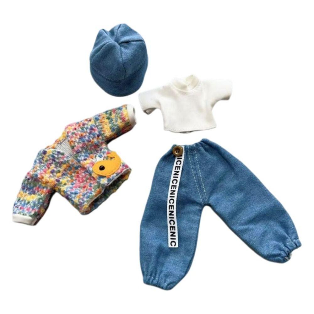 Dress Up Bjd Doll Clothes Casual Style Mini Doll Dress BJD Enthusiasts 1/6 Dolls Clothes  30cm