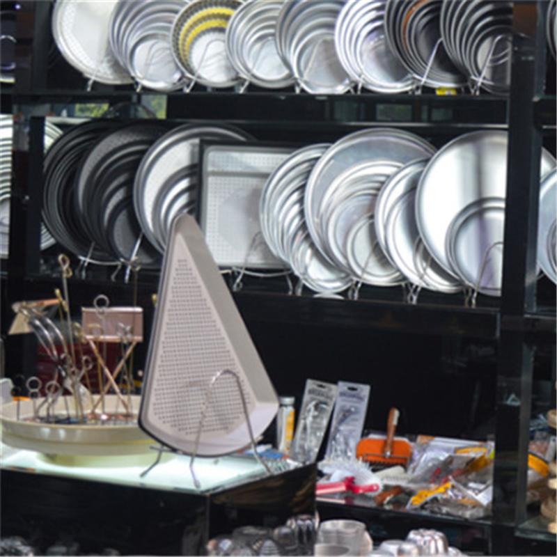 Premium Non-Stick Pizza Pan Bakeware Aluminium Alloy Pizza Plate Round Deep Dish Pizza Pan Tray Mold Mould Baking Tools
