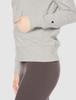 Champion Zip Hooded Fleece UV Oxford Size S Women's Sweatshirt, Lining, Protection, One-Point Logo, Gray, (CW-Y108/CW-T109)