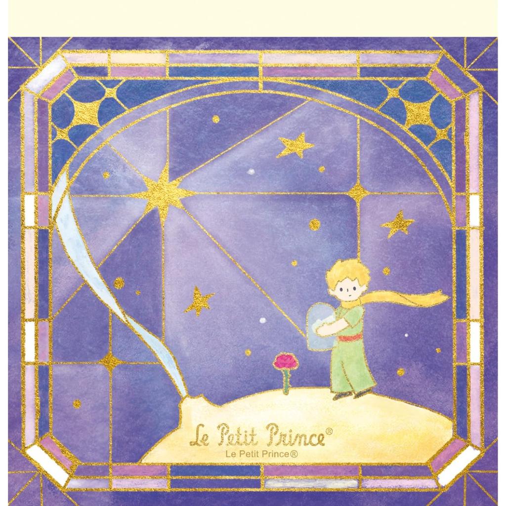 Furukawa Shiko The Little Prince Asteroid B612 Gold Foil Memo Pad 100 Sheets LM460