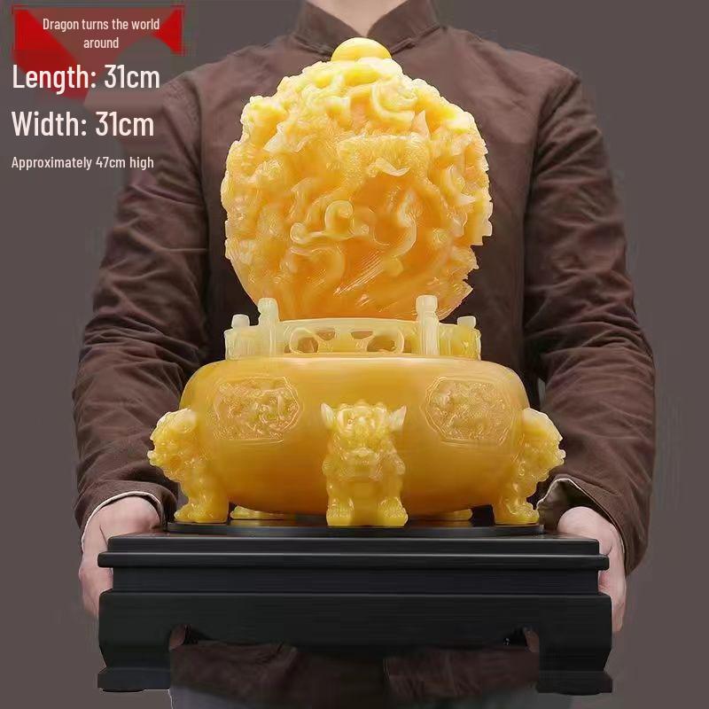 Large Qiankun Ding Ornament: Bestselling Home & Office Decor, Perfect for Housewarming or Company Gifts