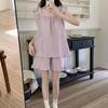 2026 Women's Cloud Cotton Camisole Pajama Set with Built-in Bra, Princess Style