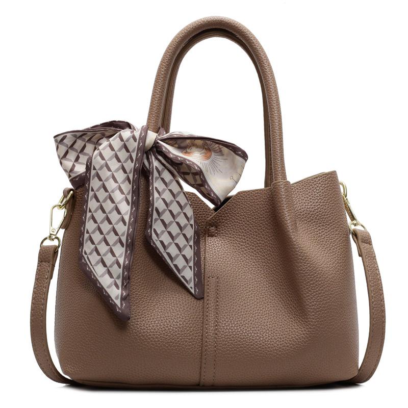 2025 Women's Premium Korean Fashion Handheld Tote: Large Capacity Crossbody for Work & Commute