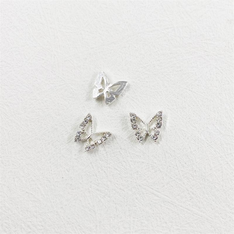 New Japanese Butterfly Nail Art Gems – Hollow Ornaments & Decorative Diamonds