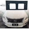 FASTCHE Front License Plate Frame Compatible with 2013 2014 2015 Nissan Altima Front Bumper License Plate Holder Mounting Bracket Replace #