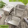 Aokewen Stainless Steel Gastronorm Pan Lid
