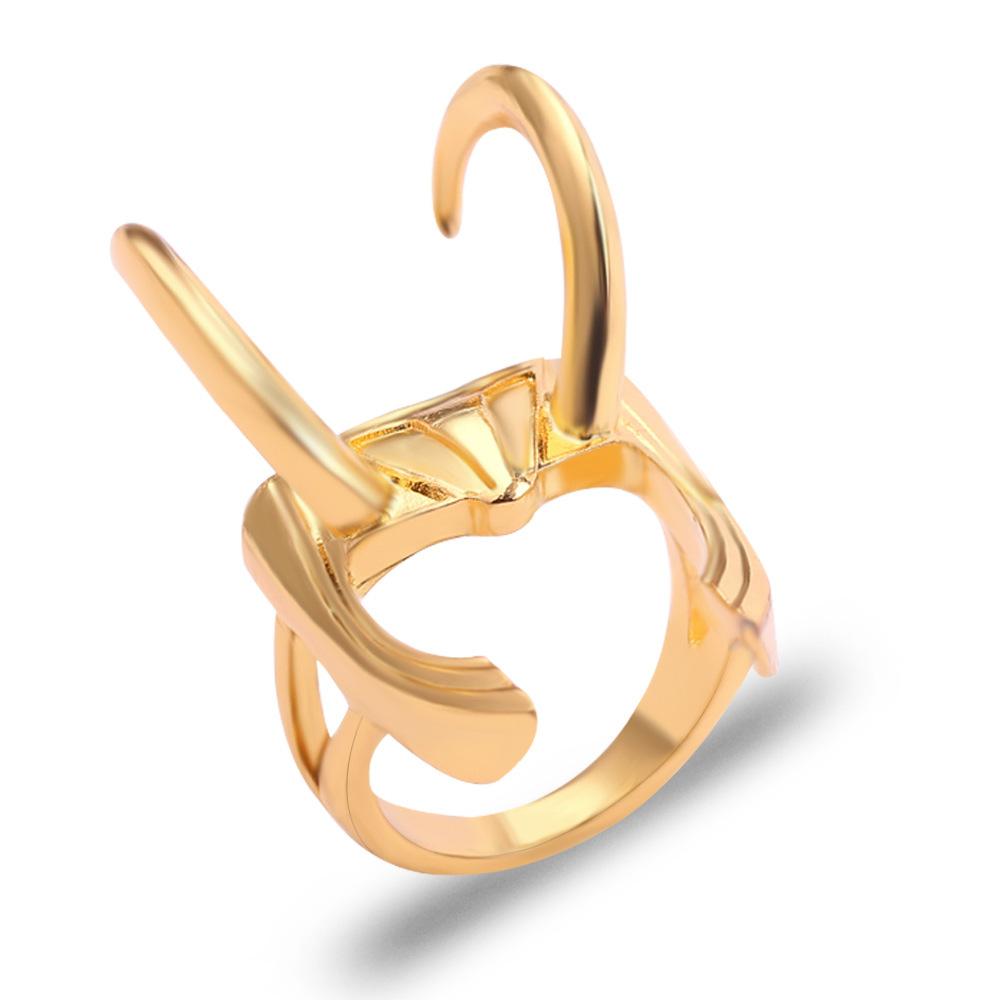 Simple Design Loki Ring Jewelry Special-shaped Fang Ring Ring Jewelry Fashion
