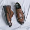 Neue Herren-Oxfords, Business-Casual-Lederschuhe, Loafer, Hochzeitsschuhe, italienischer Stil, Mokassins