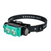 USB Rechargeable LED Work Headlamp with Battery Indicator Hands Free Magnetic Design Adjustable Angle Headlight for Fishing Camping