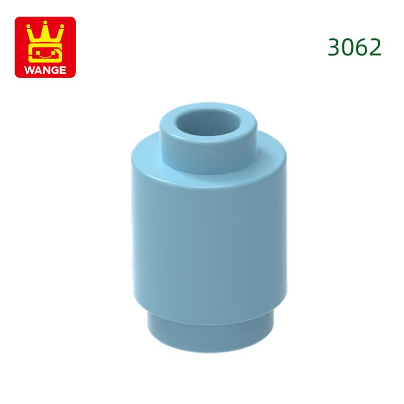 Non-Toxic 357Pcs/Lot 3062 1X1 Cylindrical Block Moc Color Parts Compatible With Circular Column Brick Children Toy Assembly Gift Box