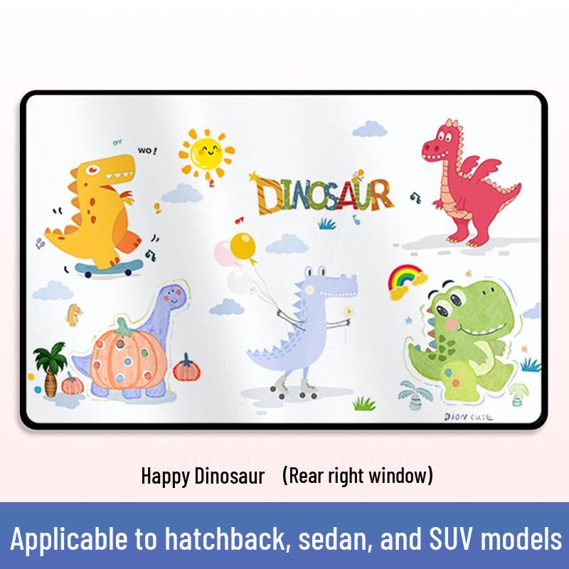 Magnetic Car Window Sun Shade: Children's Heat Insulation, Privacy, Baby Blackout, Retractable Curtain