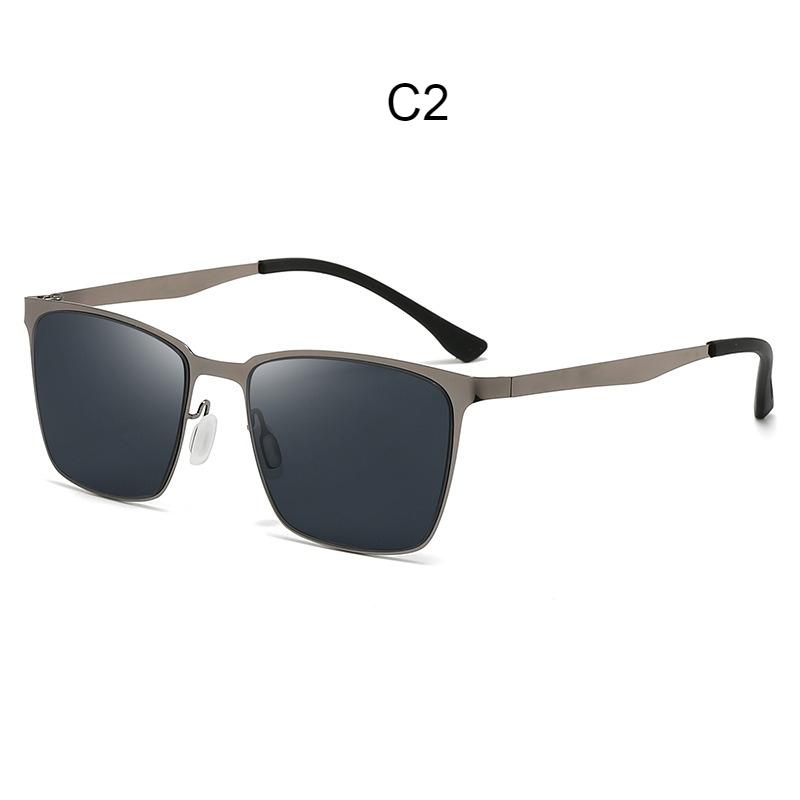 Men's sunglasses, new box ultra-light sunglasses, driving fishing anti-UV sunglasses.