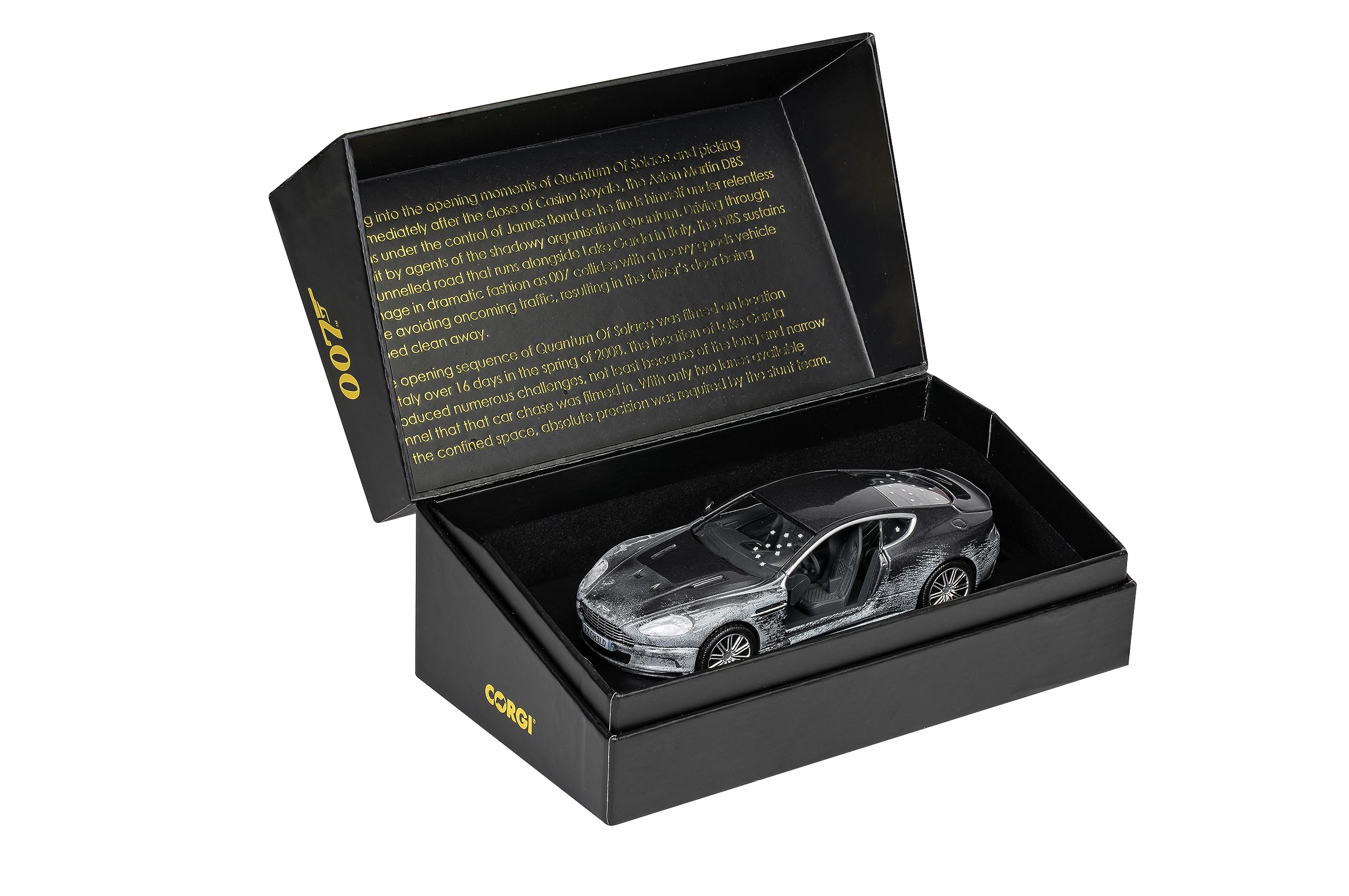 

Корги Литой Джеймс Бонд Астон Мартин DBS Модель Транспортного Средства Классический Металлический Литой Взрослый Игрушечный Автомобиль Модель Серебристый Квант Милосердия - 136 Собрано Игрушка,