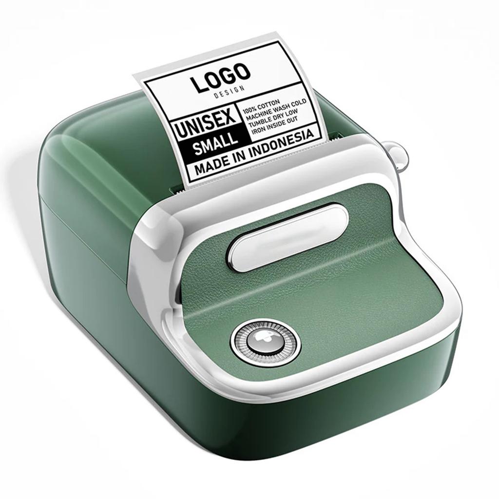 Smart Bluetooth Thermal Mini Printer for Price Labels Convenient and Efficient Commercial Sticker Printer