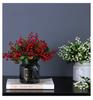 Flower Arrangement Decoration Simulation Flowers Red Berry Bouquet Photography Props For Offices Home