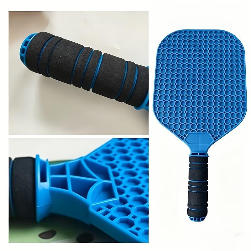 Scratch Resistant Pickleball Paddle Textured Honeycomb Core Non-Slip Grip for Outdoor Indoor Recreational Sports Use
