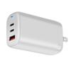 65W GaN Dual USB-C + A Charger with Replaceable Plug