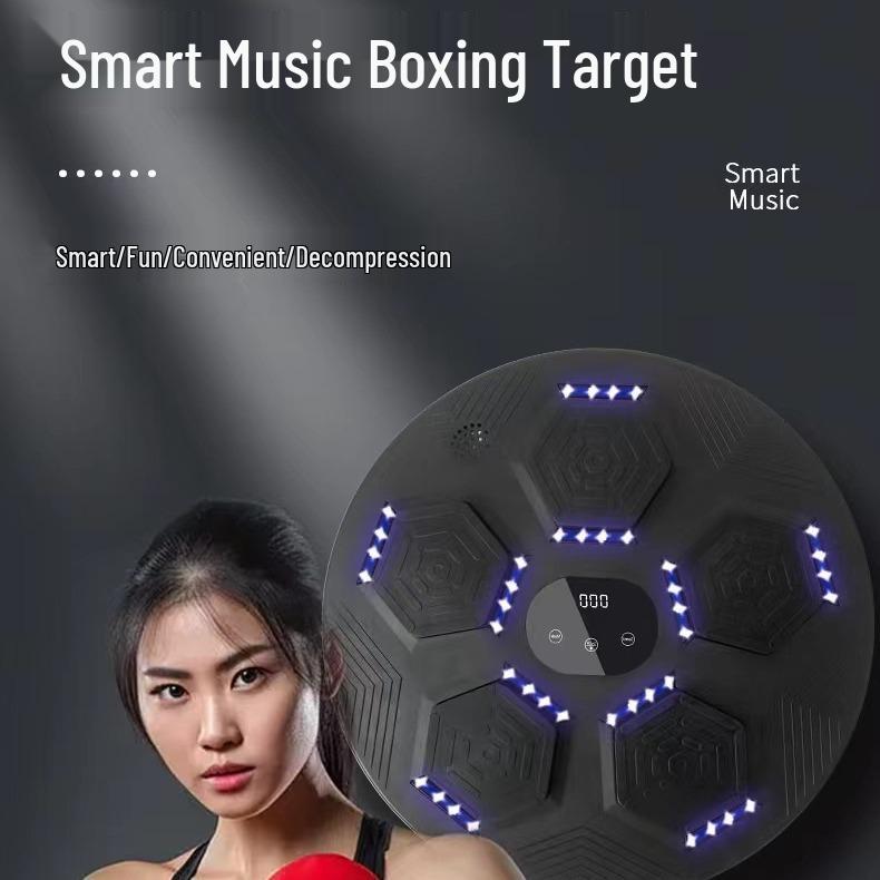 Bluetooth Smart Music Boxing Target - Electronic Reaction Wall Punching Bag