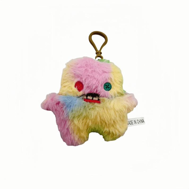 Big Fuggler Teeth Monster Plush Keychain Toy Cartoon Design Children Use Gift