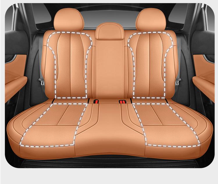 All-Season Seat Covers for Fourth-Generation Geely Boyue L - Full Coverage, Fits 25 Models