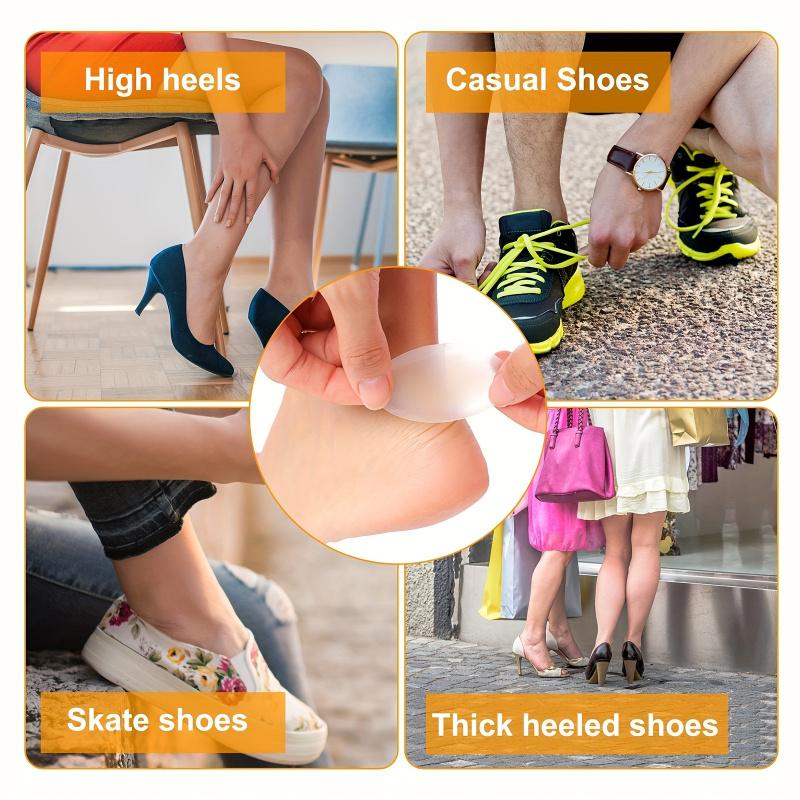 24pcs Invisible Blisters Plasters Bandages, Gel Foot Blister Pads, Waterproof Adhesive Blister Cushion Pads