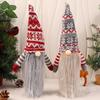 Knitted Woolen Santa Wine Bottle Cover - Festive Holiday Decor