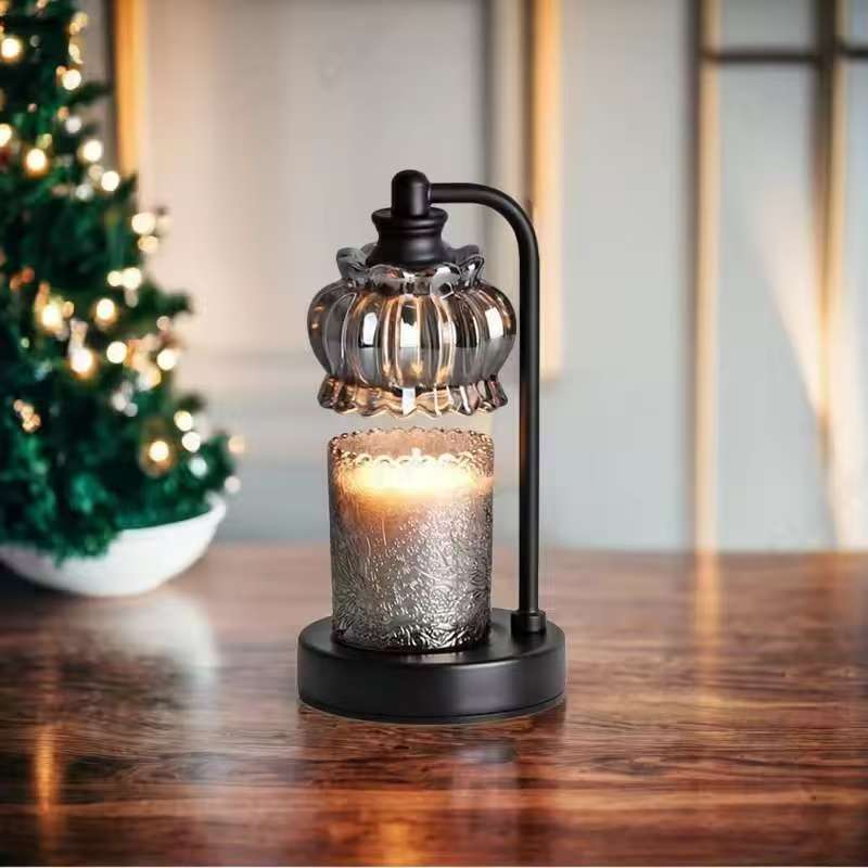 Simple Retro Wax Melting Aromatherapy Lamp Dimming Timing Coffee Shop Home Living Room Bedroom Atmosphere Lighting Decoration
