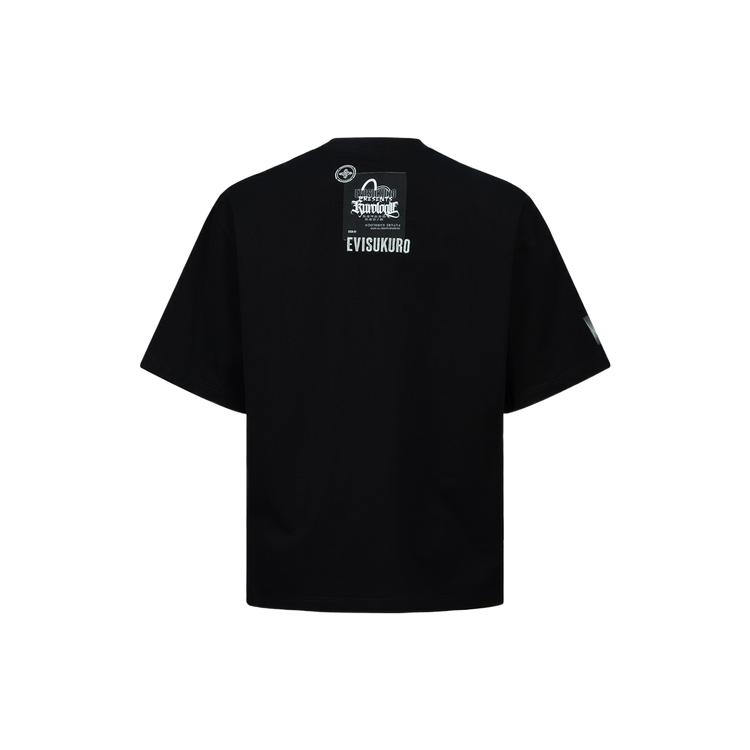 Evisu T-Shirts Men's Crew Neck Moderate Straight Fit 2ESGNM3TS617RXCT