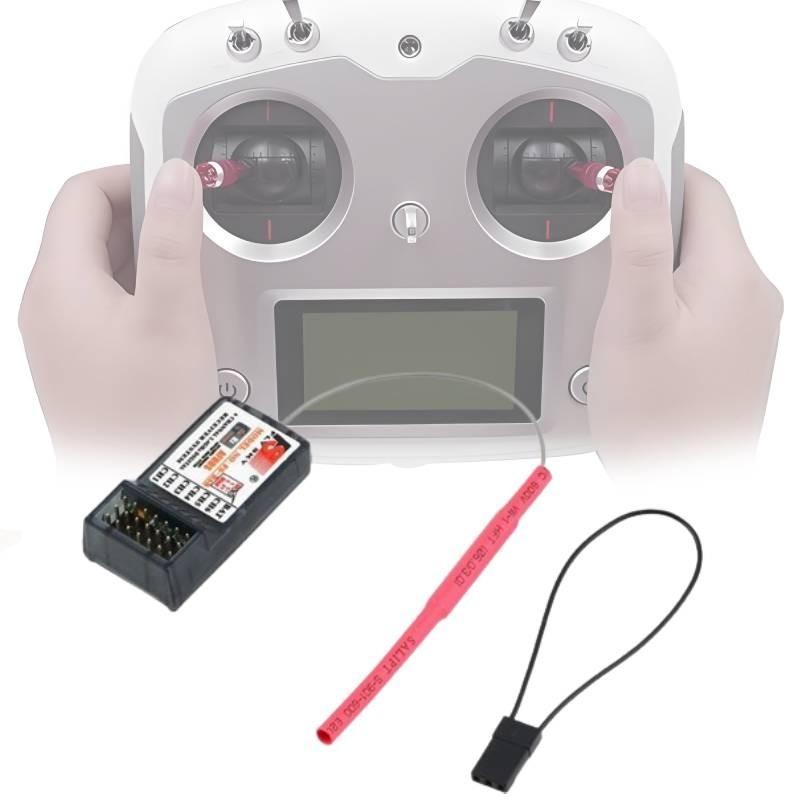 Advanced Flysky Fs-r6b 6-channel 2.4g Receiver For Remote Control Aircraft