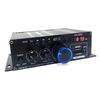Kompakter Audioverstärker mit Bluetooth 40W 40W Karte Aluminium Fernbedienung Leistungsverstärker für verschiedene Musik Auto-Verstärker FMTLPAK380 2-Kanal 5.0,