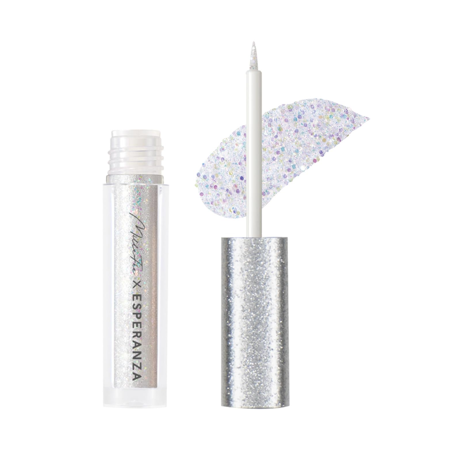ESPERANZA × MilleFee Limited Collaboration Stella Glitter Liner (03 First Star E) Eyeliner Glitter Sparkle Dewy Under-Eye Bags MilleFee