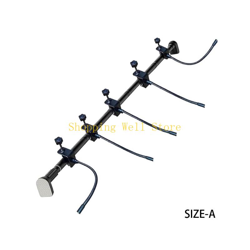 

KX4B Multifunction Purpose Christmas Wall rack 5 Stretch For Wreaths Lights Holiday Plant Displays