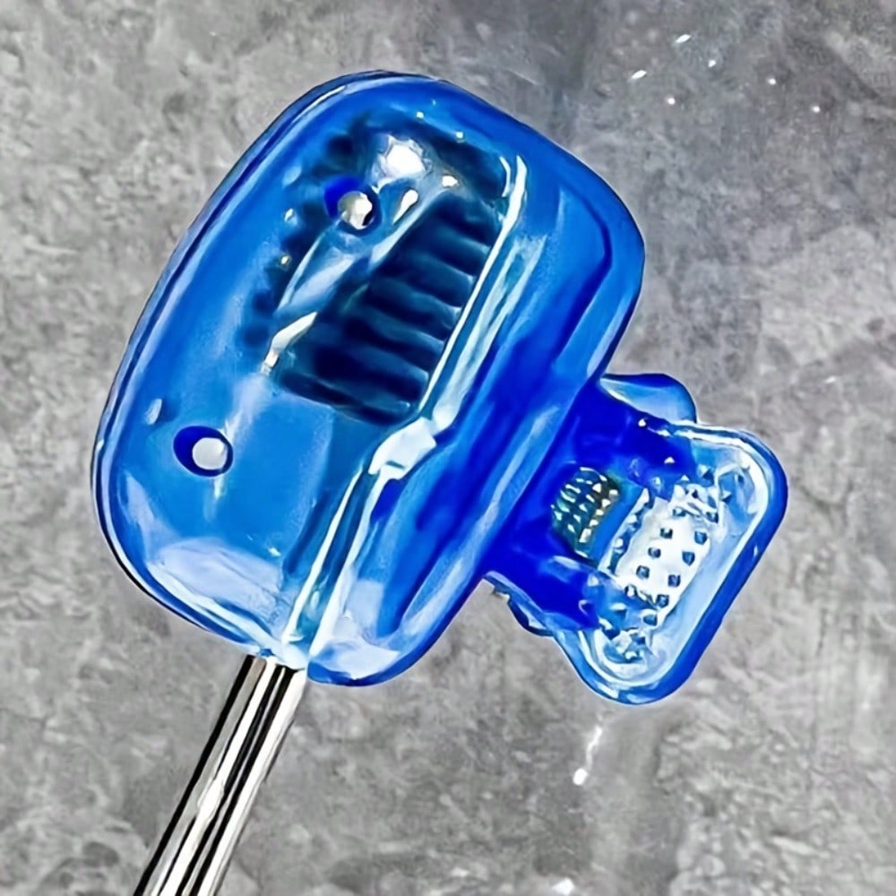 1pcs Portable Toothbrush Storage Clip, Toothbrush Head Protective Cap, Travel Essential Toothbrush Protective Cover, Household Toothbrush Storage Box