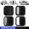 600x600mm RV Rounded Black Aluminium Alloy Sliding Window UV Resistant Removable Insect Screen for Caravan  RV