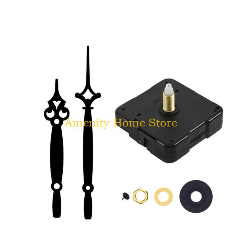 F26C for 16'' Quartz Clock Movement ThreadKit Silent Wall Clock DIY Mechanism Clock Movement for 35-40cm Panel HomeClock