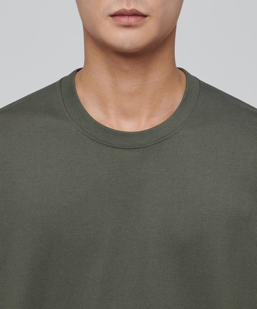 Musinsa Standard Heavyweight Relaxed Crew Neck T-Shirt [Dusty Khaki]