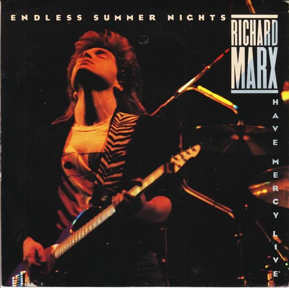 

7inch Record RICHARD MARX - Endless Summer Nights B50113 EMI-MANHATTAN 1988 US Rock Used